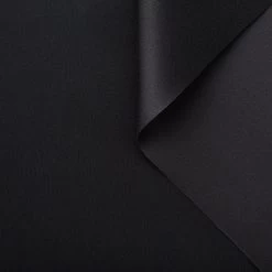 T22A02715 | Double Face Stretch Silk Satin 7 T22A02715 | Double Face Stretch Silk Satin -Nona Source Shop T22A02715 Black 01