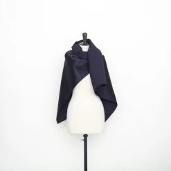 T22A02721 | Splittable Stretch Crepe Satin -Nona Source Shop T22A02721 BaritoneBlue 02