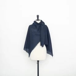 T22A02738 | Sheer Striped Seersucker -Nona Source Shop T22A02738 DressBlues 02