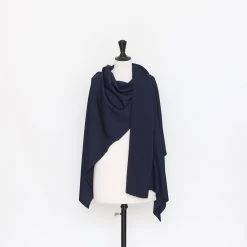 T22D00743 | Fluid & Stretch Crepe Satin 8 T22D00743 | Fluid & Stretch Crepe Satin -Nona Source Shop T22D00743 EveningBlue 02