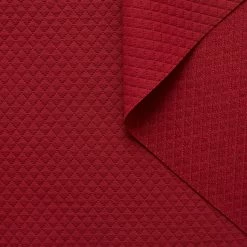 T22E00703 | Water Repellent Wool & Cotton Diamond Piqué