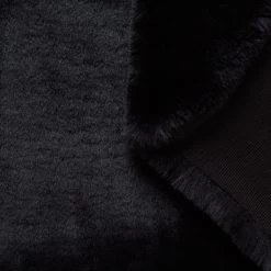 T22I00837 | Super Soft Faux Fur -Nona Source Shop T22I00837 Black 01