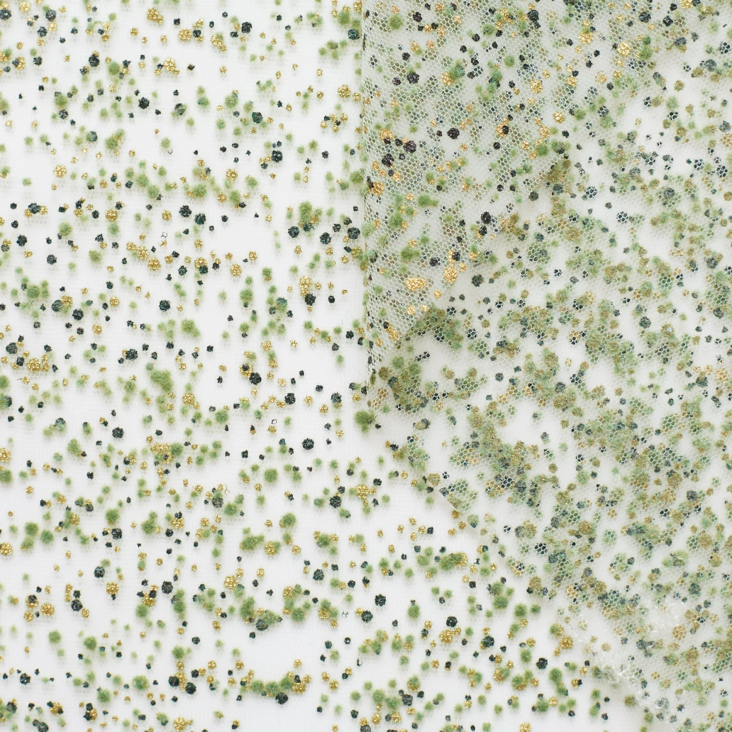 T22I00881 | Flocked Tulle 3 T22I00881 | Flocked Tulle