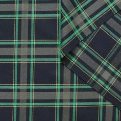 T22J00797 | Tartan Cotton Flannel 9 T22J00797 | Tartan Cotton Flannel -Nona Source Shop T22J00797 KellyGreen 01