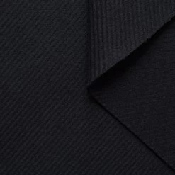 T22M00932 | Splittable Diagonal Virgin Wool -Nona Source Shop T22M00932 Black 01