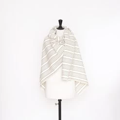 T22M00972 | Irregular Silk Striped Canvas -Nona Source Shop T22M00972 PortRoyale 02