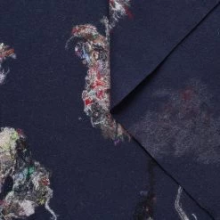 T22N01280 | Felt Inlaid With Coloured Yarns