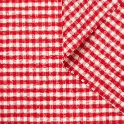 T22N01290 | Bouclé Gingham Wool