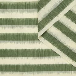 T22N01305 | Blurry Stripe Cotton Canvas -Nona Source Shop T22N01305 BronzeGreen 01