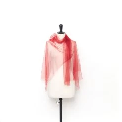 T22N01312 | Supple Tulle -Nona Source Shop T22N01312 EarthRed 02