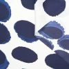 T22N01372 | Wide Dots Silk Twill 1 T22N01372 | Wide Dots Silk Twill -Nona Source Shop T22N01372 PatriotBlue 01