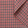 T22O01217 | Houndstooth Check Wool -Nona Source Shop T22O01217 ValiantPoppy 01