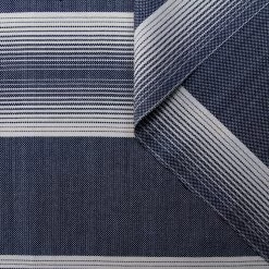 T22V03366 | Wool & Cotton Striped Basket Weave