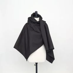 T22W03456 | WR Papery Ripstop -Nona Source Shop T22W03456 Black 02