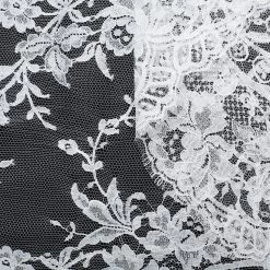 T22W03612 | Scalloped Floral Lace 65cm