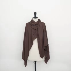 T22X03652 | Crepe De Chine 16 T22X03652 | Crepe De Chine -Nona Source Shop T22X03652 Puce 02