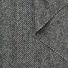 T23A05253 | Wool Herringbone Tweed 1 T23A05253 | Wool Herringbone Tweed -Nona Source Shop T23A05253 Black 01