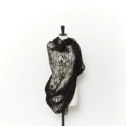 T23A06438 | Abstract Lace -Nona Source Shop T23A06438 Black 02