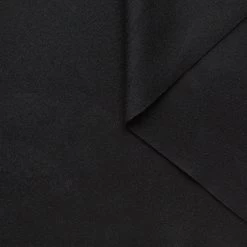 T23B04578 | RWS Double Face Hairy Wool Drap -Nona Source Shop T23B04578 Black 01