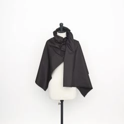 T23B04599 | Lustre Silk Taffeta -Nona Source Shop T23B04599 Black 02