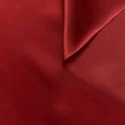 T23B06113 | Cupro Shiny Lining -Nona Source Shop T23B06113 RedDahlia 01