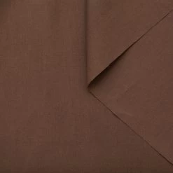 T23C04837 | Washed Cotton Micro Faille -Nona Source Shop T23C04837 ChocolateBrown 01