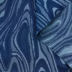T23K04077 | Moire Denim Jacquard