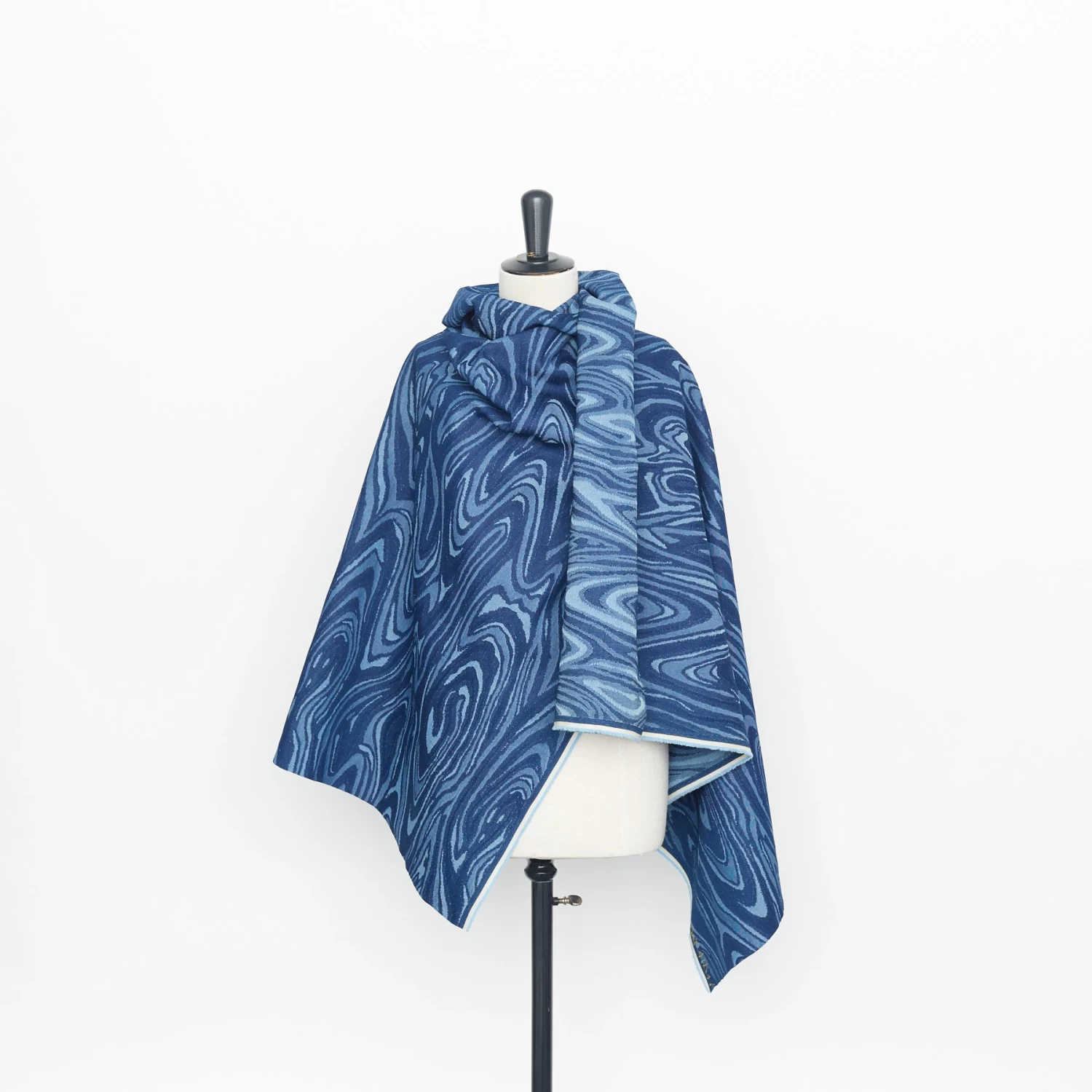 T23K04077 | Moire Denim Jacquard 4 T23K04077 | Moire Denim Jacquard - Image 2