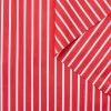 T23K04097 | Striped Cotton Poplin -Nona Source Shop T23K04097 Poinsettia 01
