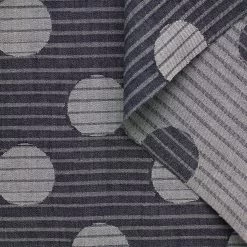 T23K04195 | Dots & Stripes Jacquard Denim