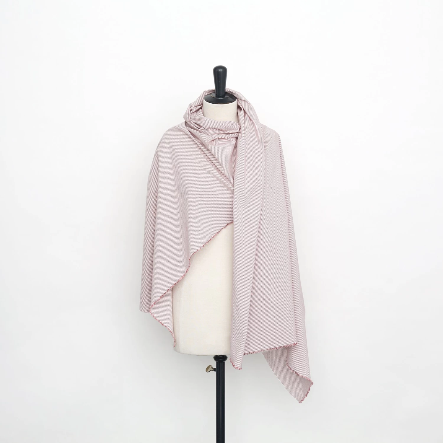 T23K04231 | Striped Linen & Cotton Fil A Fil 5 T23K04231 | Striped Linen & Cotton Fil A Fil - Image 3