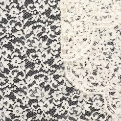 T23M04345 | Scalloped Floral Cotton Lace