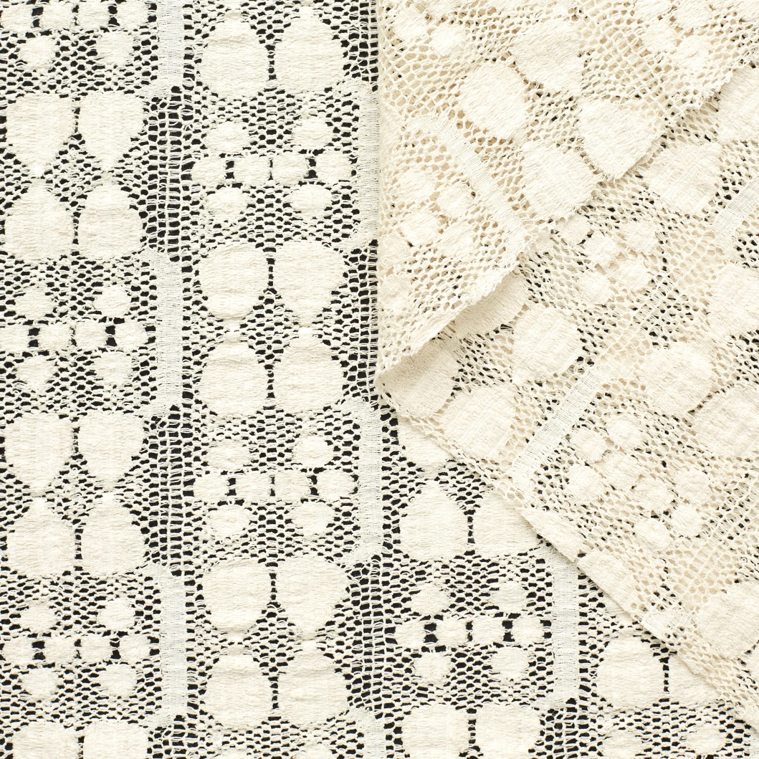 T23M04362 | Textured Geometric Cotton Lace 3 T23M04362 | Textured Geometric Cotton Lace