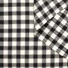 T23M05691 | Wool Gingham Suiting -Nona Source Shop T23M05691 Black 01