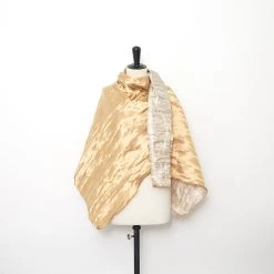 T23M05757 | Sparkling Lamé With Metal Fibers -Nona Source Shop T23M05757 ToastedNut 02