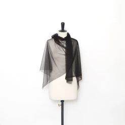 T23M05765 | Dotted Tulle 7 T23M05765 | Dotted Tulle -Nona Source Shop T23M05765 Black 02