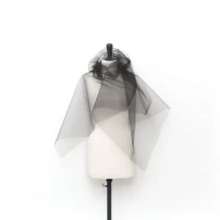 T23V05847 | Stiff Tulle -Nona Source Shop T23V05847 Black 02