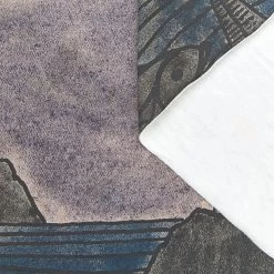 T23V05964 | Landscape Printed Cotton Felpa