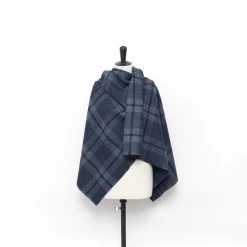 T23W06035 | Dry Melange Wool Check 5 T23W06035 | Dry Melange Wool Check -Nona Source Shop T23W06035 SetSail 02