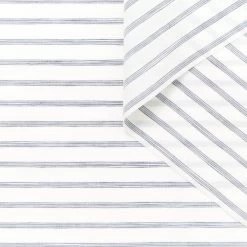 T24A06450 | Textured Cotton & Linen Stripe