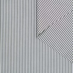 T24A09062 | Striped Cotton Poplin -Nona Source Shop T24A09062 Black 01