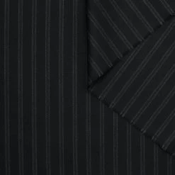 T24A09241 | Double Stripe Wool Twill -Nona Source Shop T24A09241 Black 01