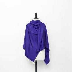 T24B08834 | Silk Twill GOTS -Nona Source Shop T24B08834 ClematisBlue 02