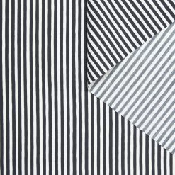 T24B08940 | Stripe 5mm Cotton & Silk Poplin