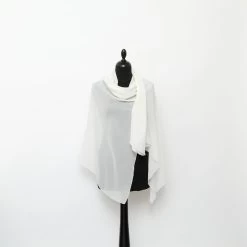 T24B10629 | Silk Crepe Georgette GOTS -Nona Source Shop T24B10629 CoconutMilk 02