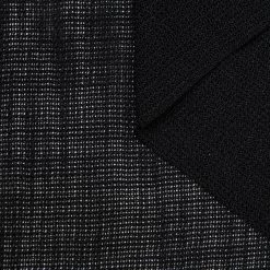 T24C10876 | Wool & Silk Fishnet -Nona Source Shop T24C10876 Black 01