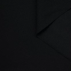 T24C10892 | Wool Gabardine -Nona Source Shop T24C10892 Black 01