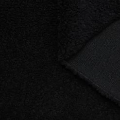 T24C10903 | Wool & Silk Fake Shearling RWS -Nona Source Shop T24C10903 Black 01