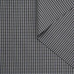 T24C10923 | Houndstooth Suiting Wool RWS 9 T24C10923 | Houndstooth Suiting Wool RWS -Nona Source Shop T24C10923 Black 01