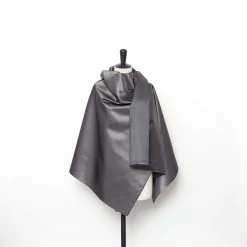 T24J06666 | Shiny Nylon Twill 5 T24J06666 | Shiny Nylon Twill -Nona Source Shop T24J06666 Asphalt 02